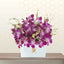 purple orchid box - lower box arrangement