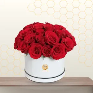 WELEDA - Red Roses in a White Luxury Box