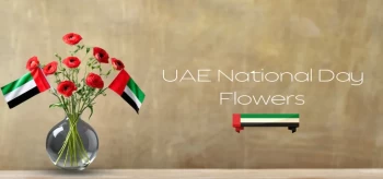 UAE National day flowers