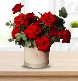 Precious Roses - Valentines Red Roses Small Box 