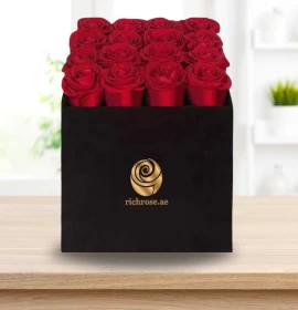 BAKU- Valentines Majestic Red Roses Box