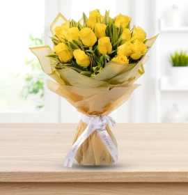 yellow roses bouquet online flower delivery