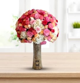 NINA- Mixes of Roses and Hydrangea Flowers