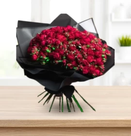 Liebling - Valentine's Red Spray Roses Bouquet