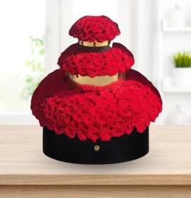 Cherished Roses - Luxury Roses Premium Box Arrangement