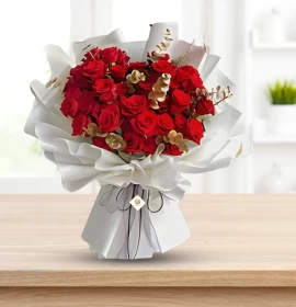 Lovely Valentine Flower Bouquet